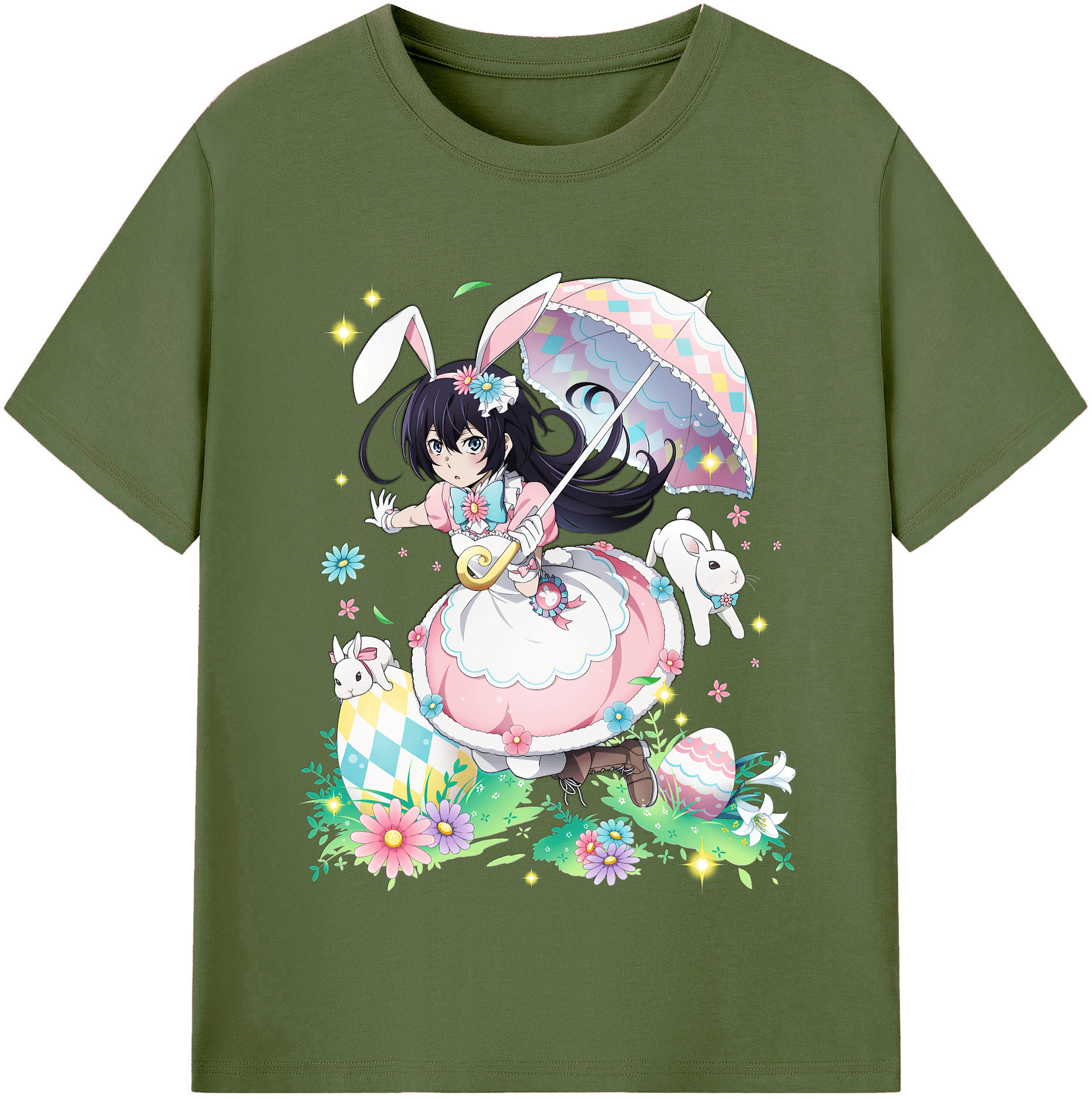 （画像用） 文豪ストレイドッグス Bungo Stray Dogs 綿100％半袖Tシャツ（フロントプリント）